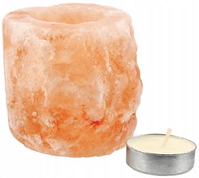 BERGE Soľná lampa NATURAL 900g - Ionizátor + sviečka