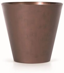 Kvetináč Tubus Bronze-patinující ocel