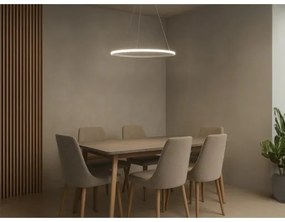 LED stmievateľný závesný luster na lanku LED/32W/230V 3000-6500K Ø 60 cm + diaľkové ovládanie