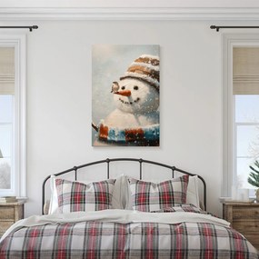 Obraz vianočná rozprávka so snehuliakom