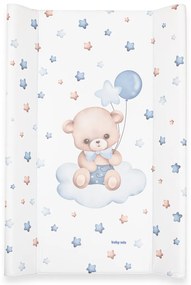 Prebaľovacia podložka Baby Mix Medvedík 47x70cm modrý