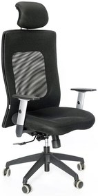ALBA Kancelárska stolička LEXA XL 3D čierna