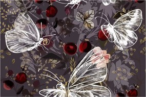 Obraz motýľov (90x60 cm)