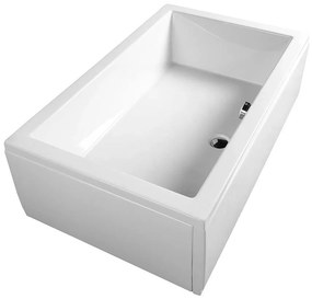 Polysan Polysan, DEEP hlboká sprchová vanička obdĺžnik 100x90x26cm, biela, 72340