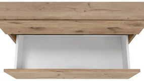 Skrinka pod umývadlo v dekore duba v prírodnej farbe 80x55 cm Wisla – Støraa