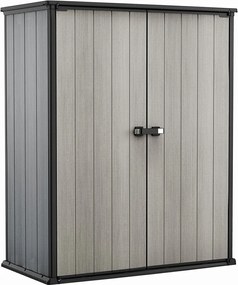 KETER DUOTECH HIGH STORE PLUS Úložná skriňa 140 x 73,6 x 170,4 cm, sivá 17209457
