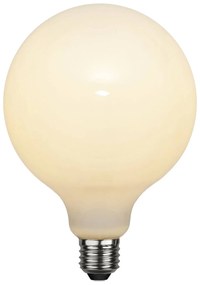 LED žiarovka guľa E27 G125 7,5 W opálová