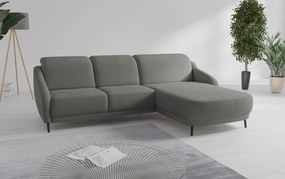 XXXLutz ROHOVÁ SEDAČKA, textil, bahenná hnedá Sit & More - Sedačky - 000144024131