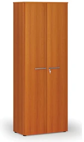 Kancelárska skriňa s dverami PRIMO WOOD, 800 x 420 x 2128 mm, čerešňa