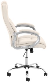 Kancelárska XXL stolička DS19616001 - Krémová