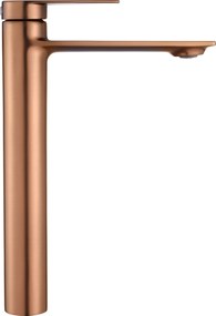 Rea Storm, vysoká umývadlová batéria h-295, medená matná, REA-B3002