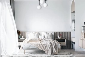 Stropné svietidlo Florence, 3x biele sklenené tienidlo, b/ch, o