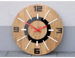 Sammer Nástenné drevené hodiny Aladin 40 cm AlladynWood40