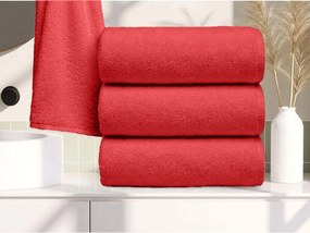 Osuška NORIELLE 70x140 cm červená, 100% bavlna