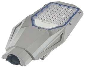 Stmievateľná LED uličná lampa so solárnym panelom LED/200W/20000 mAh 6500K IP65 sivá