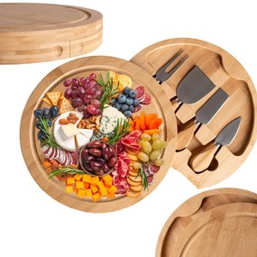 Servírovacia doska s nožíkmi ANDRA