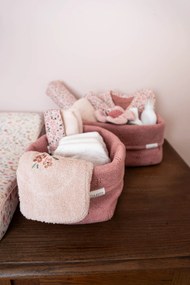 Košík pletený malý Pure Pink Blush