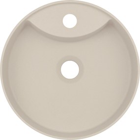 Deante Umývadlo na dosku Silia ø36 cm - CQS 5U4B, granit, béžové