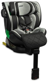 Autosedačka s isofixom TUROX 40-150cm, I-Size, šedá