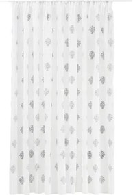 Záclona CARLINE 300x270 cm sivá