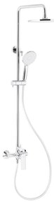 KFA Armatura 4426-910-00 - Sprchová sada s batériou AGAT lesklý chróm