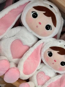 Mojkáčik - Bábika králik krémová XL 70 cm