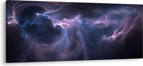 Obraz - Vesmírna hmlovina (120x50 cm)