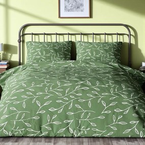 Bavlnené obliečky Homa RENA GREEN 4-dielna sada 140x200 cm