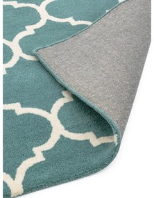 Modrý ručne tkaný vlnený koberec 160x230 cm Albany – Asiatic Carpets