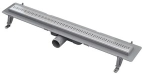 Odtokový žľab Cubik Abs+Inox 900