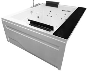 M-SPA - Kúpeľňová vaňa SPA s hydromasážou 180 x 150 x 72 cm (MSPA1285)