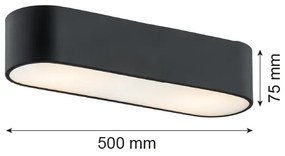 Argon 6000 - Stropné svietidlo TONI 3xE27/15W/230V čierna