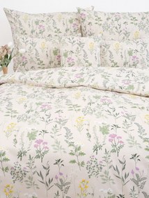 Francúzske saténové obliečky - Bianca béžová