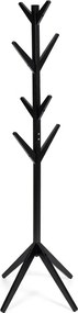 Noela Stojací drevený vešiak PORTU čierny
