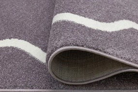 Koberec Lima M180A fialový / krémový