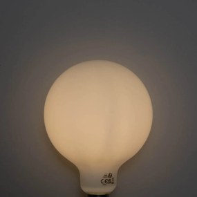 Sada 5 ks E27 3-stupňová stmievateľná LED žiarovka opálové sklo G125 4W 450lm 3000K