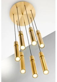 Jupiter 2021 - Luster na lanku ALAS 7xGU10/10W/230V zlatá