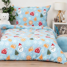 4Home Flanelové obliečky Sweet Winter, 140 x 200 cm, 70 x 90 cm