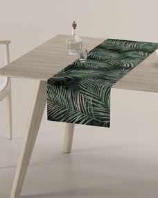 Štóla na stôl farba produktu zelená látka zamatová, vzorované
