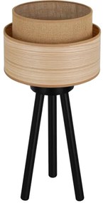 Brilagi - Stolná lampa MONTANA BOHO 1xE27/15W/230V hnedá/čierna