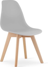 AKCIA Sivá stolička KITO II. akosť