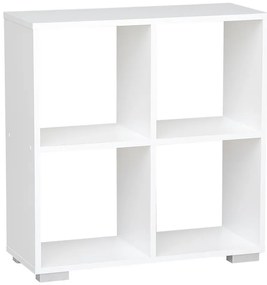 Regál kocka 2x2 biely
