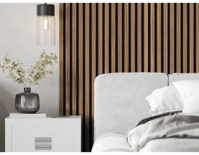 Mexen Lam-F, akustické stenové lamely 275 × 30 cm, plstený podklad 8 mm, technická dyha, orech svetlý, S105-275307-3015-017