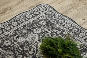 Koberec ORGANIC 2762 čierny / krémový