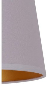 Duolla - Tienidlo k stolnej lampe CLASSIC M E27 pr. 24 cm šedá