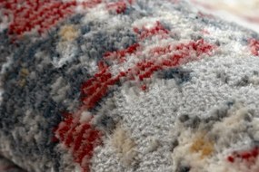 Koberec / behúň DISTIN 0123A ružový / púdrový / biely