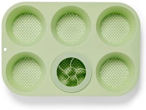 Perforovaná forma na pečenie žemlí