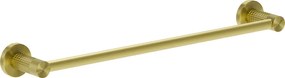 Mexen Triv, držiak na uteráky 50 cm, zlatá matná, 70A33043-55