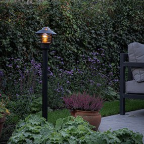 Moderné vonkajšie svietidlo čierne 100 cm IP44 - Prato