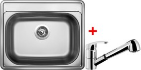 Set Sinks COMFORT 600 V matný + LEGENDA S